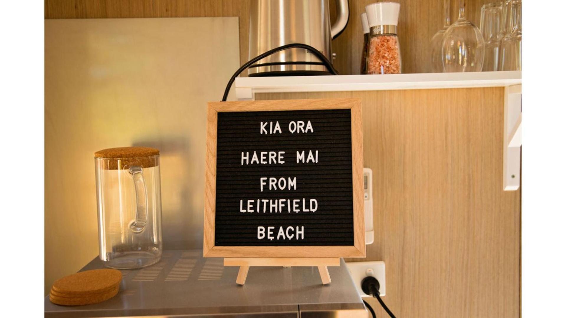 Leithfield Pacific View By Tiny Awayヴィラ エクステリア 写真